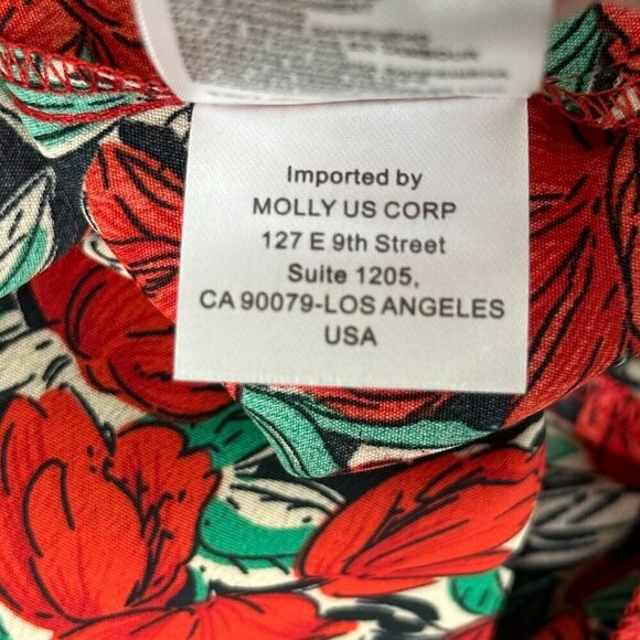 Molly Bracken Poppy Print Wrap Dress - Picture 13 of 14